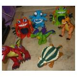 Dinosaurs and space aliens