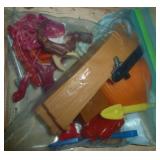 Large Dragon ship and small dragon ship both by Mattel