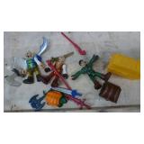 Large Dragon ship and small dragon ship both by Mattel