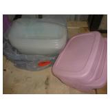 5 storage containers