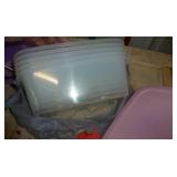 5 storage containers