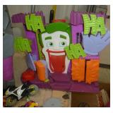 Large Batman Cave (2 ft tall)  and Jokers place Fisher Price 2010
