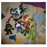 Large Batman Cave (2 ft tall)  and Jokers place Fisher Price 2010