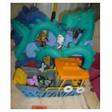 Fisher Price serpent and a boat