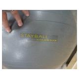 2 exercise balls