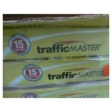 6-1/2 cases of trafficMaster laminate flooring 23.91 square ft per box