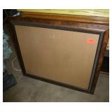 Picture frame with glass 26x32 outer dimension