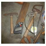 Saws, hammers, screwdrivers, torque wrench