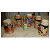 lot of 20 beer steins