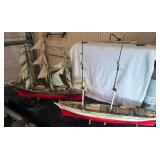 2 Model Ships