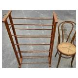 Vintage Hat stand and Chair