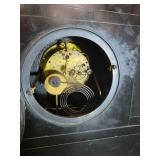 Seth Thomas (American) Black Slate Mantel Chime Clock