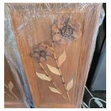 Wooden Flower art pieces