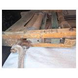 Late 19th Century Antique Anchor Brand Bicycle Clothes Wringer