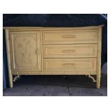 Vintage Dixie Aloha Faux Bamboo set