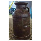 VINTAGE 10 GALLON STEEL MILK CAN