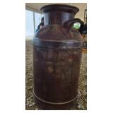 VINTAGE 10 GALLON STEEL MILK CAN