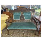 Antique Eastlake Brown settee