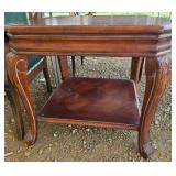 Solid wood end tables