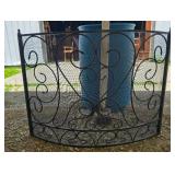 Iron Fire Screen