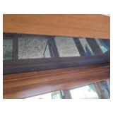 MCM Fruitwood Display Cabinet by Pulaski Furniture Co