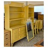 Vintage Dixie Aloha Faux Bamboo set