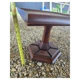 Vintage Mid Century Oak and Mahogany Pier Table