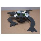 Metal Tree Frog Lawn Décor