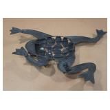 Metal Tree Frog Lawn Décor