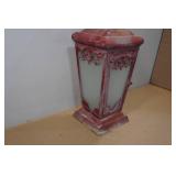 Vintage Canole Barn Carriage Lamp with Fogged Glass