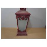 Vintage Canole Barn Carriage Lamp with Fogged Glass