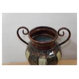 Metal Indoor/Outdoor Vase