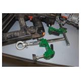 Assorted Tools - Nailers, Drill, Vises