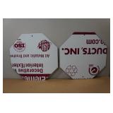 *2* Novelty Stop Signs