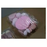 Makeup Brush, Sponge and Pad Set