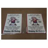 *2* Novelty Birthday Cards