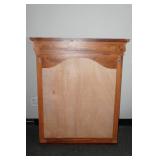 Rectangular Wood Framed Mirror