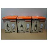 *3* Sylvania Vintage Style Pendant Lights