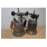 *2* Antique Brass Blow Torches