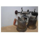 *2* Antique Brass Blow Torches