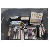 Assorted CDs and Cassettes