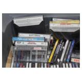 Assorted CDs and Cassettes