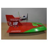 Vintage Gas Racing Boat - Dodge