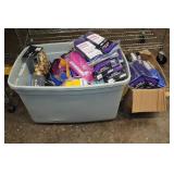 Large Assortment of Hockey Skate Guards and Chin Straps