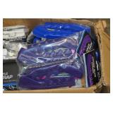 Large Assortment of Hockey Skate Guards and Chin Straps