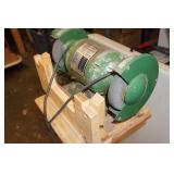 Central Machinery Bench Grinder on Rolling Stand