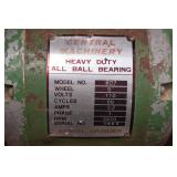 Central Machinery Bench Grinder on Rolling Stand