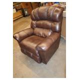 Brown Leather Recliner