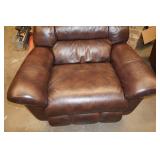 Brown Leather Recliner