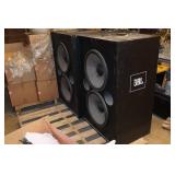 *2* JBL 4648A-8 Professional Series Low Frequency Theater Cabinet Speakers